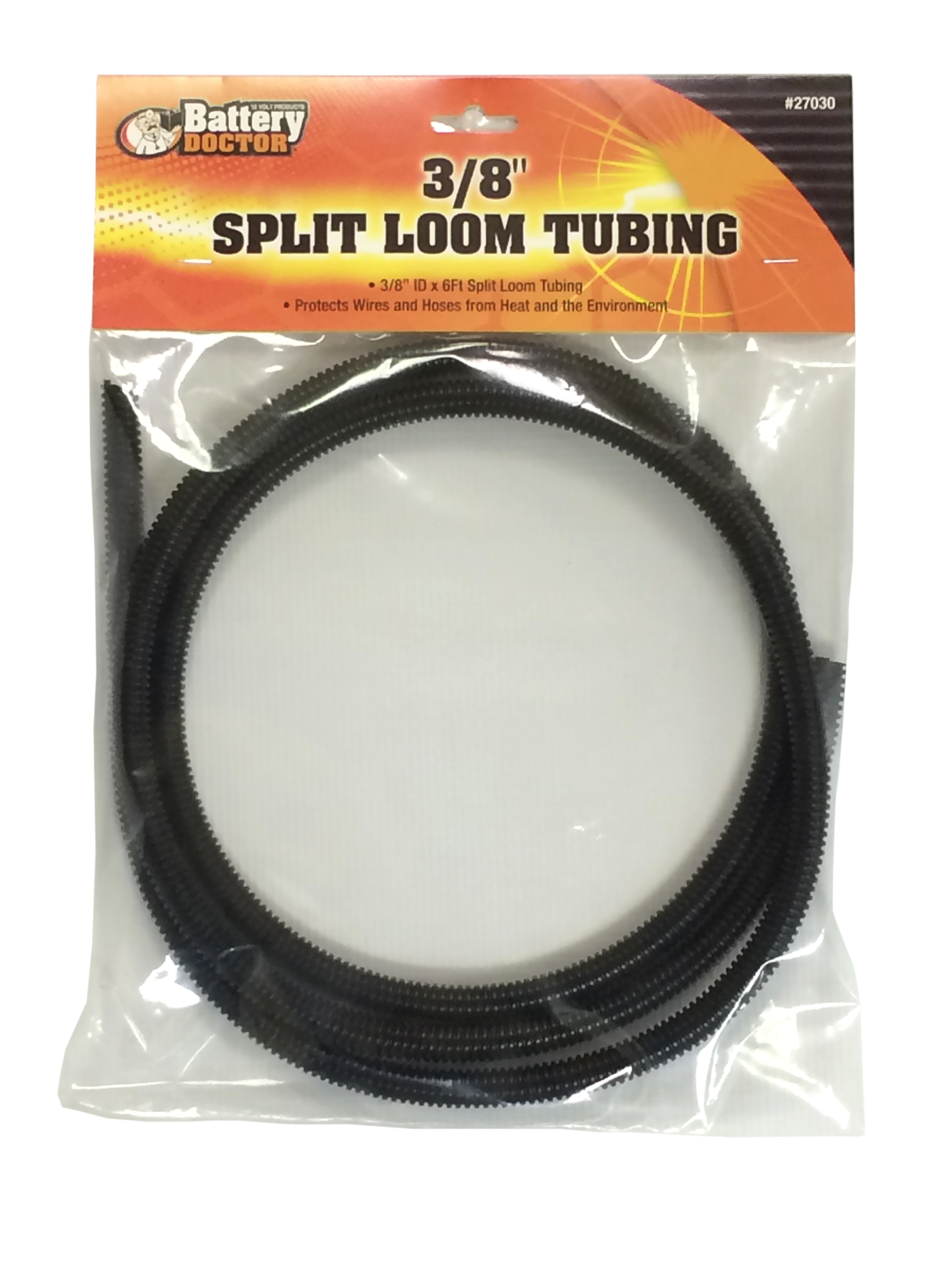 Heat Shrink Tubing Split Loom Tubing Battery Cable Tubing